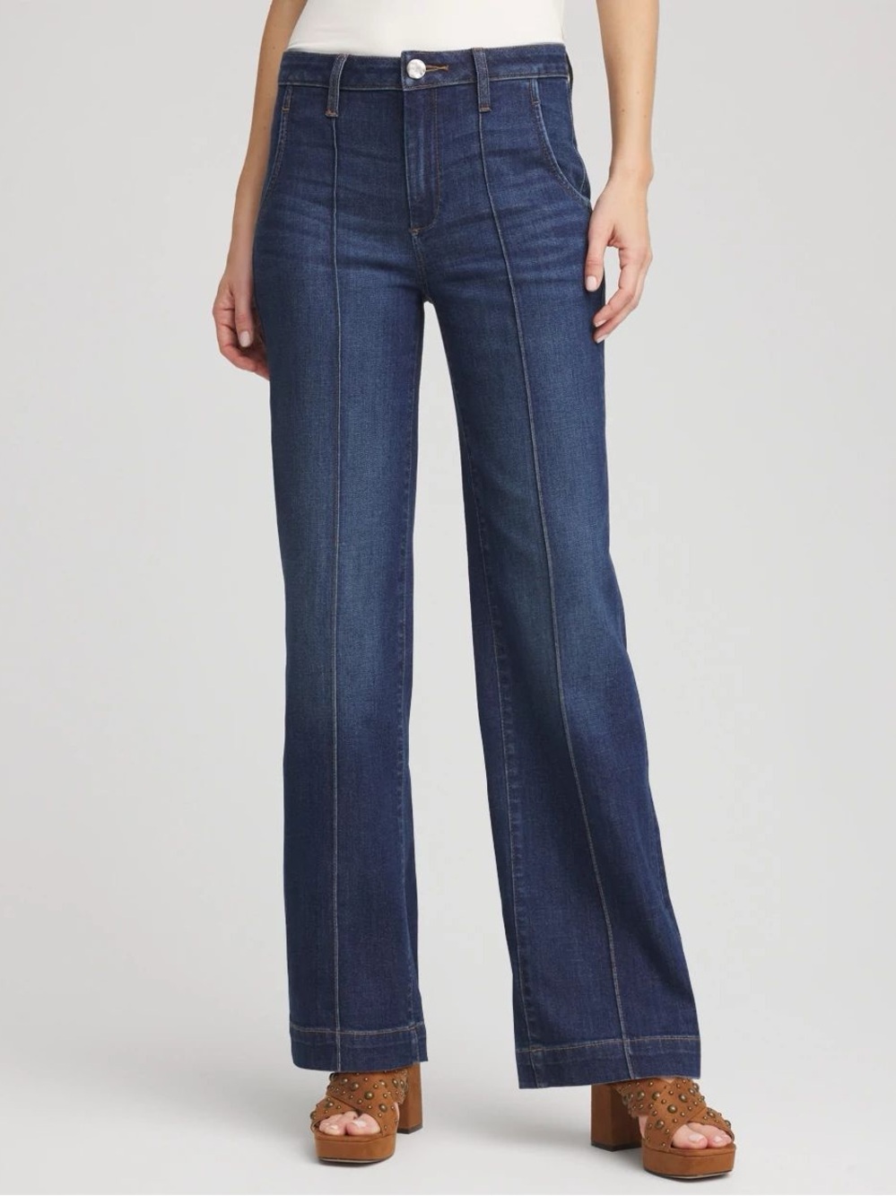 Chico’s High Rise Straight Leg Jeans